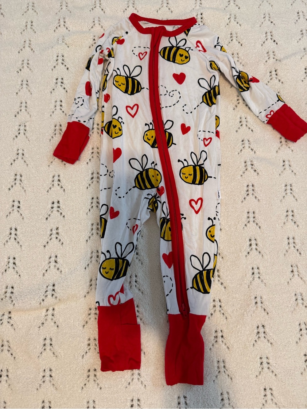 Little Sleepies Bee Mine Zippy 3-6 months